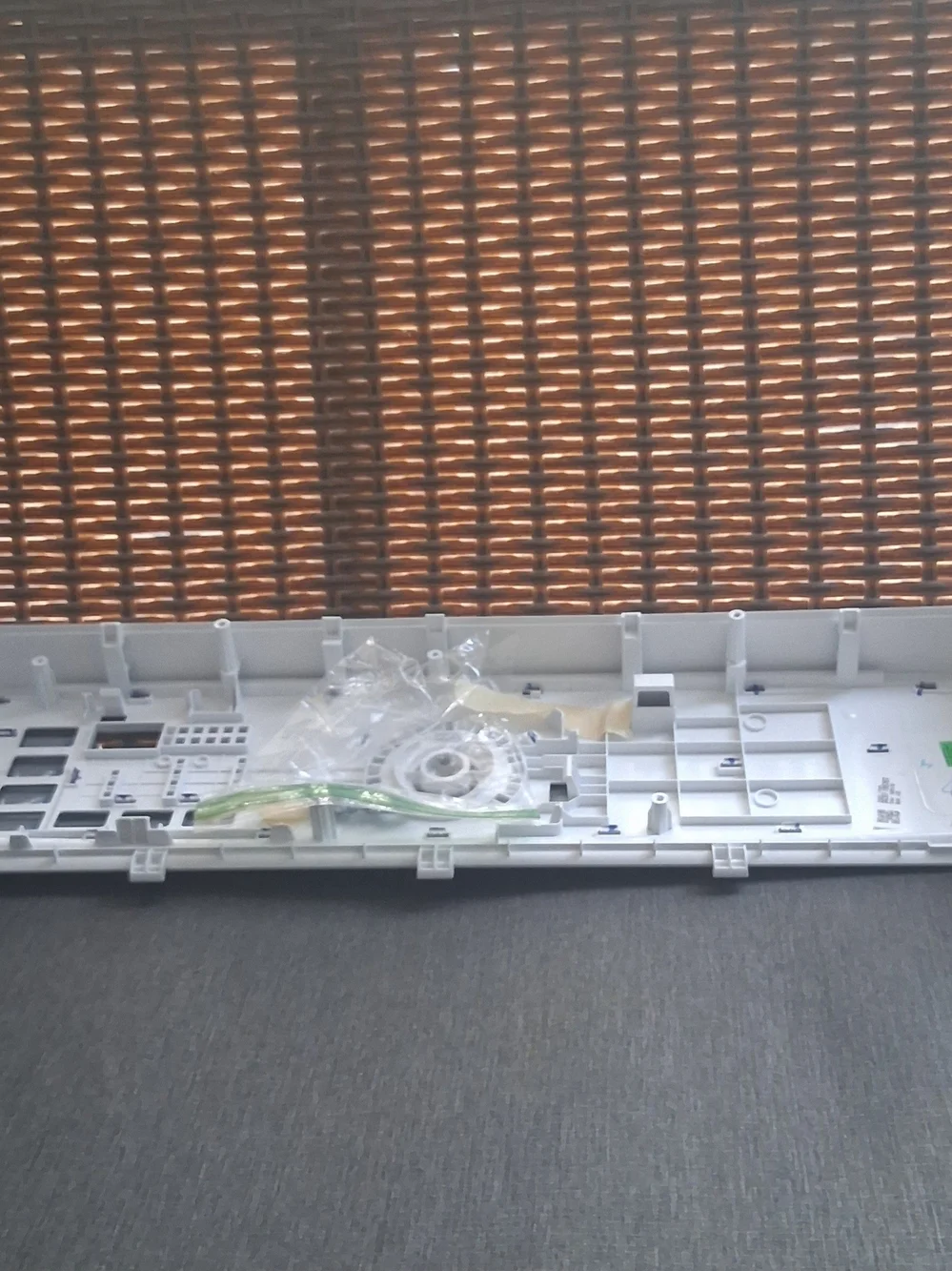 wa50m7450aw/A4 Samsung Washer Control White Panel Assembly with Knob DC97-19576T